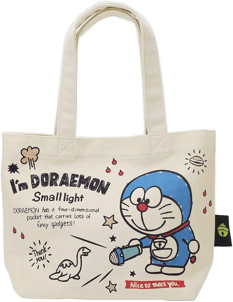 Amazon Co Jp ドラえもん ランチバッグ 帆布 ミニトート 19ss サンリオ シューズ バッグ
