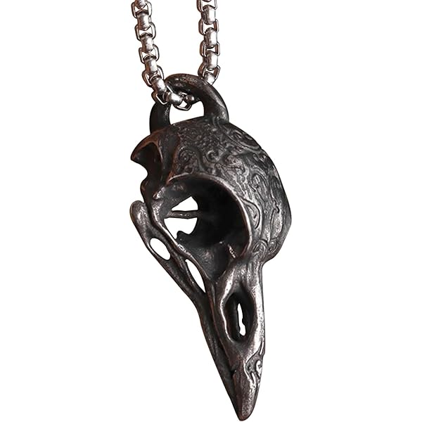 Alchemy Gothic The Vault V66 Reliquary Raven Skull Poly Resin