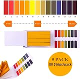 JIMITOP pH Test Strips 1-14 Scale 400 Strips for Water, Urine, Saliva, Pool, Spa view 2