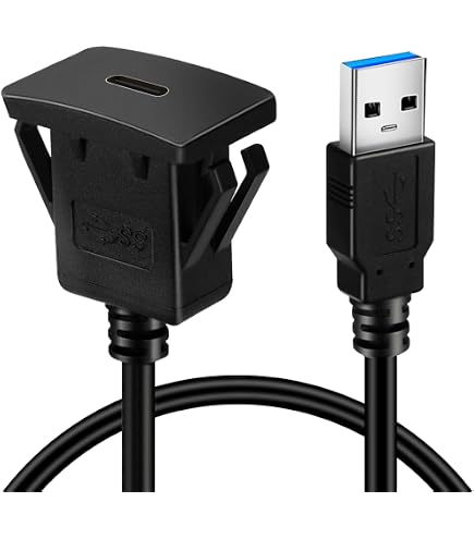 Amazon.com: BATIGE Square Single Port USB 3.0 Panel Flush Mount