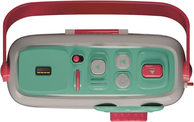 - Disney Plus Storytelling Projector - Brinquedo musical interativo para crianças, inclui 7 histórias projetadas, melodias de sono e alavanca de transporte - 55668