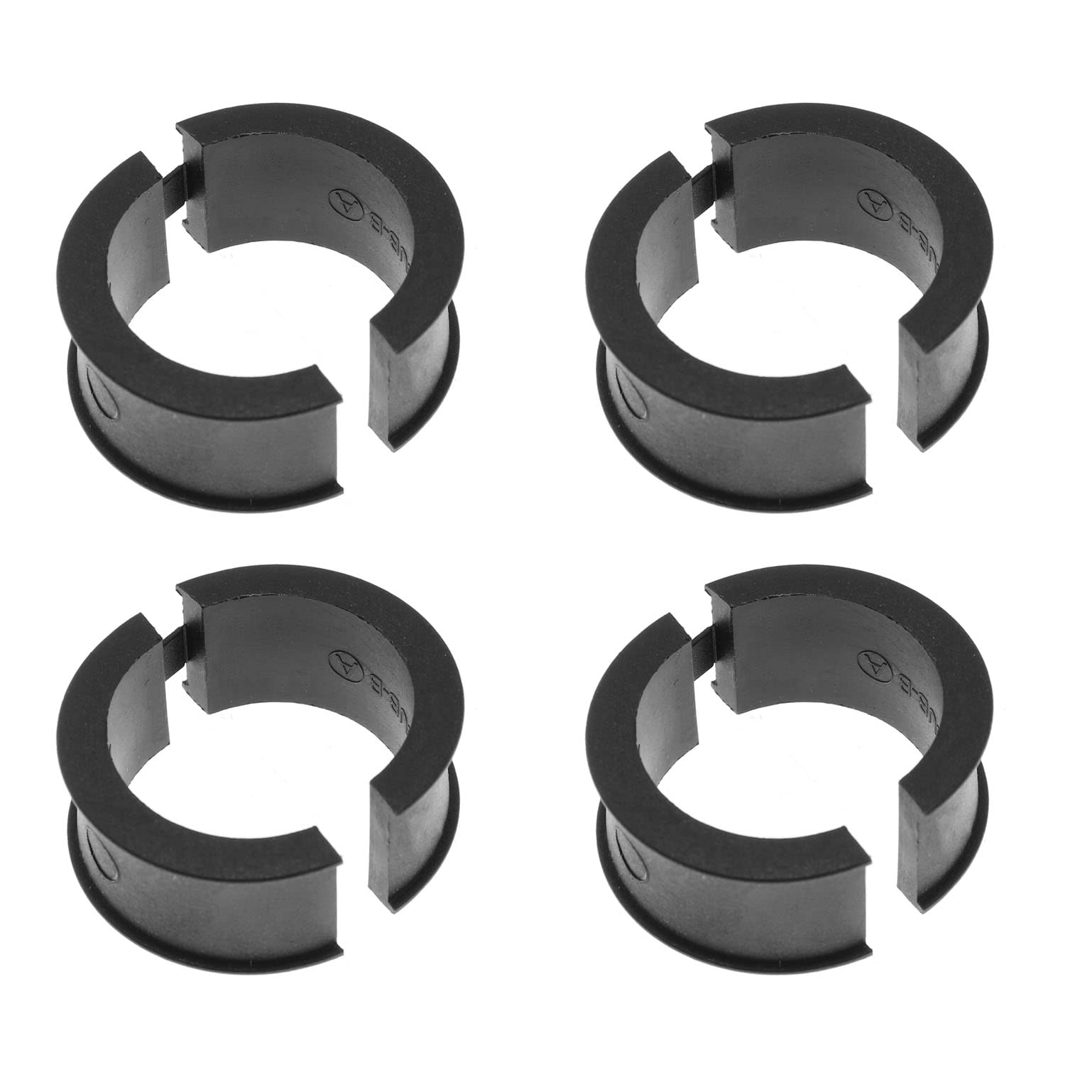 Maxmoral 4PCS 31.8mm to 25.4mm Bike Handlebar Extender, Lightweight Durable Double Bicycle Handlebar Extension Bracket, Handlebar Mount Clamp Spacer Bicycle Handlebar Shims Conversion
