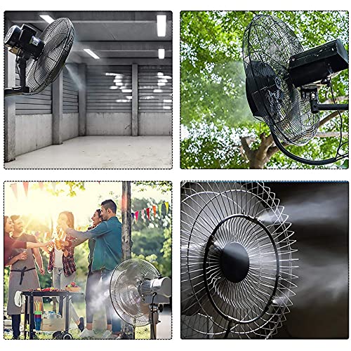 Outdoor Mist Cooling System Fan Kit For A Cool Patio Breeze 20FT (6M