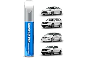 RSACET NH-578 Taffeta White Touch Up Paint Compatible with Honda Exact Match Touch Up Paint Car Scratch Repair