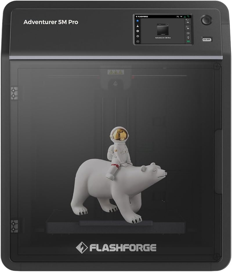 Flashforge Adventurer 5M Pro 3D Printer High Speed 600 mm/s Dual Filtration
