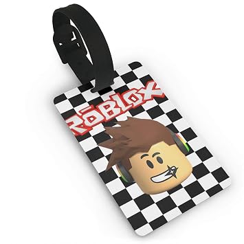 Amazoncom Roblox Character Head Luggage Tags Travel - 