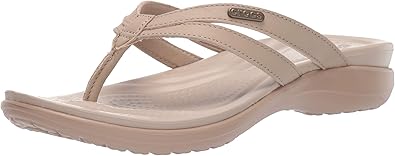 crocs women's capri strappy flip flop