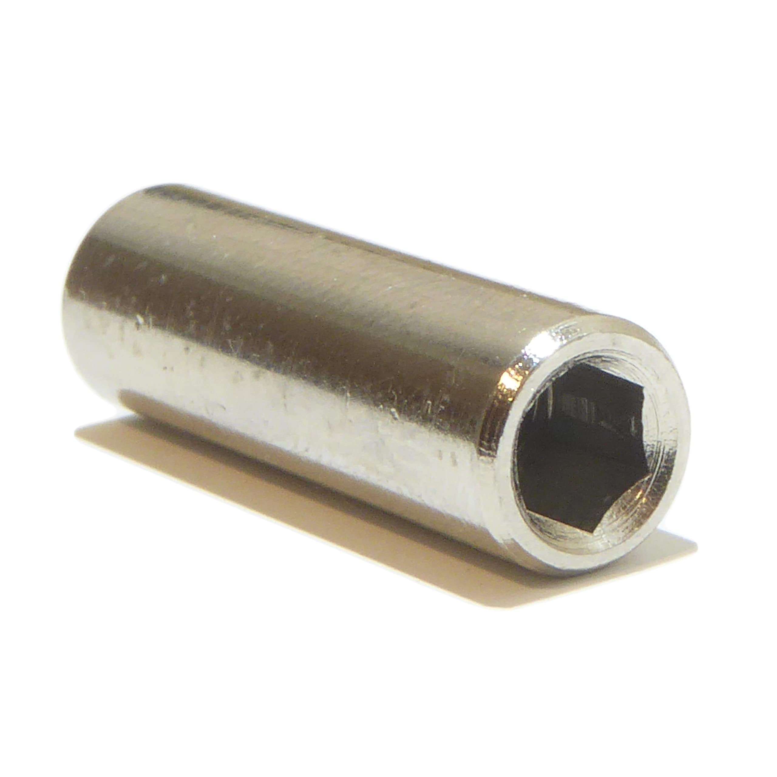 Guitar truss rod nut 10-32 thread 7mm diameter 22mm long