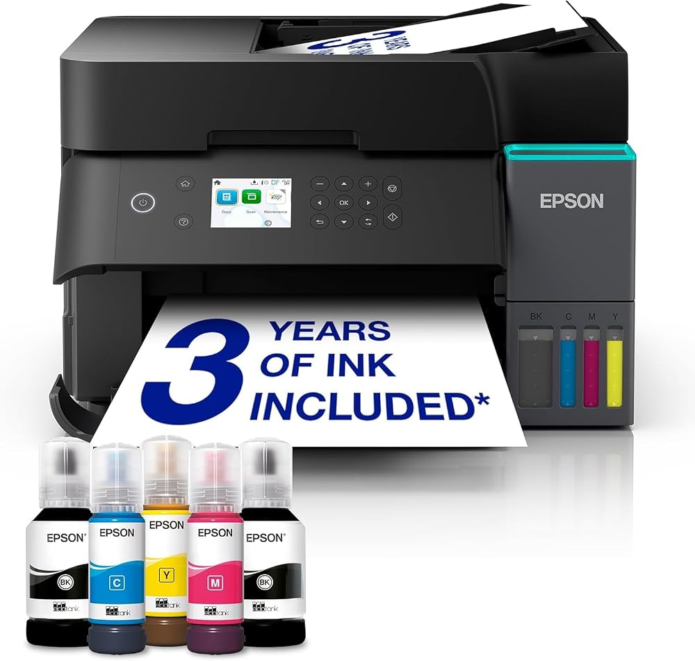 Epson EcoTank ET-3950 Wireless A4 Multifunction Printer with 3 Years Ink