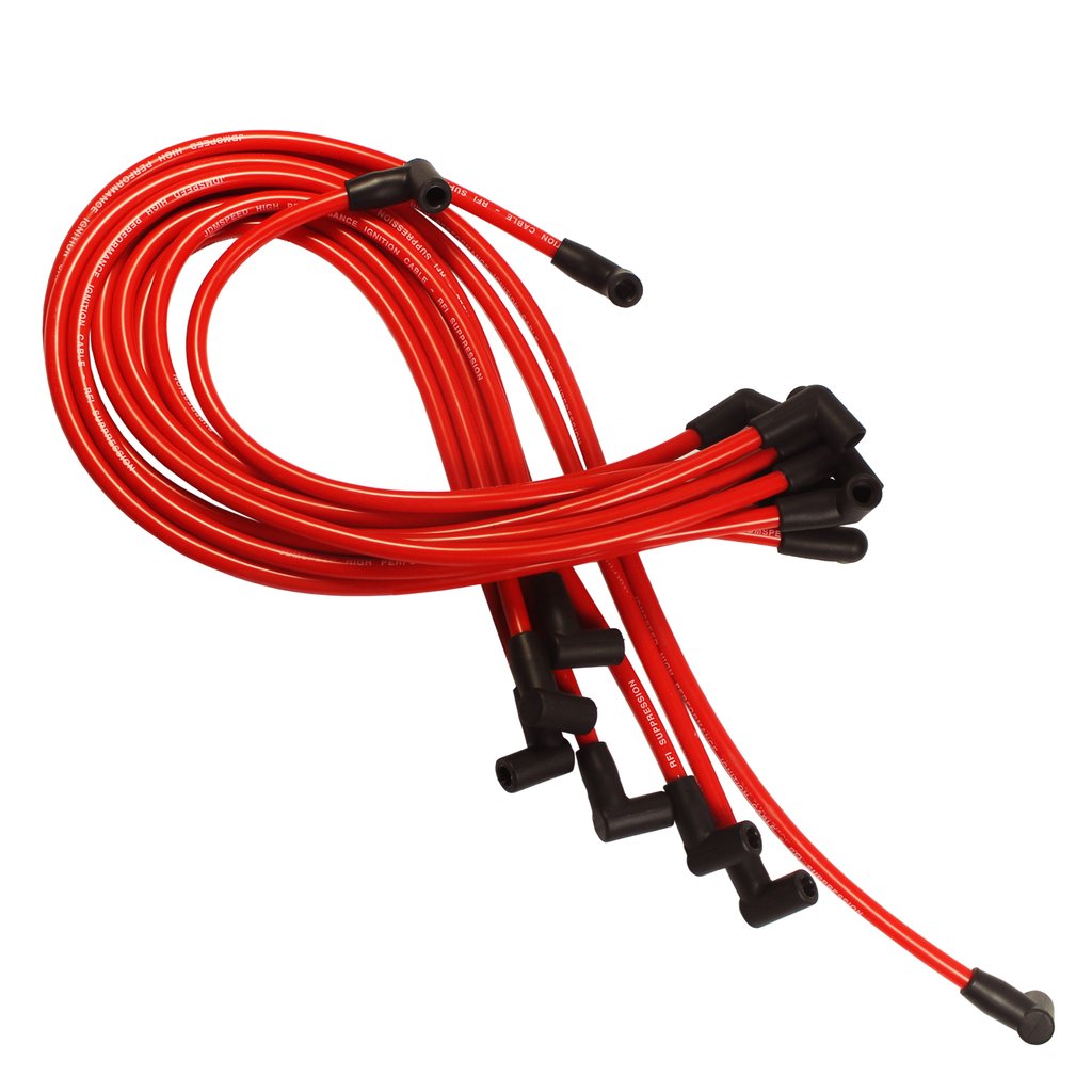JDMSPEED New 10.5mm Spark Plug Wire Set Replacement for HEI SBC BBC 350 383 454 Electronic: Industrial & Scientific
