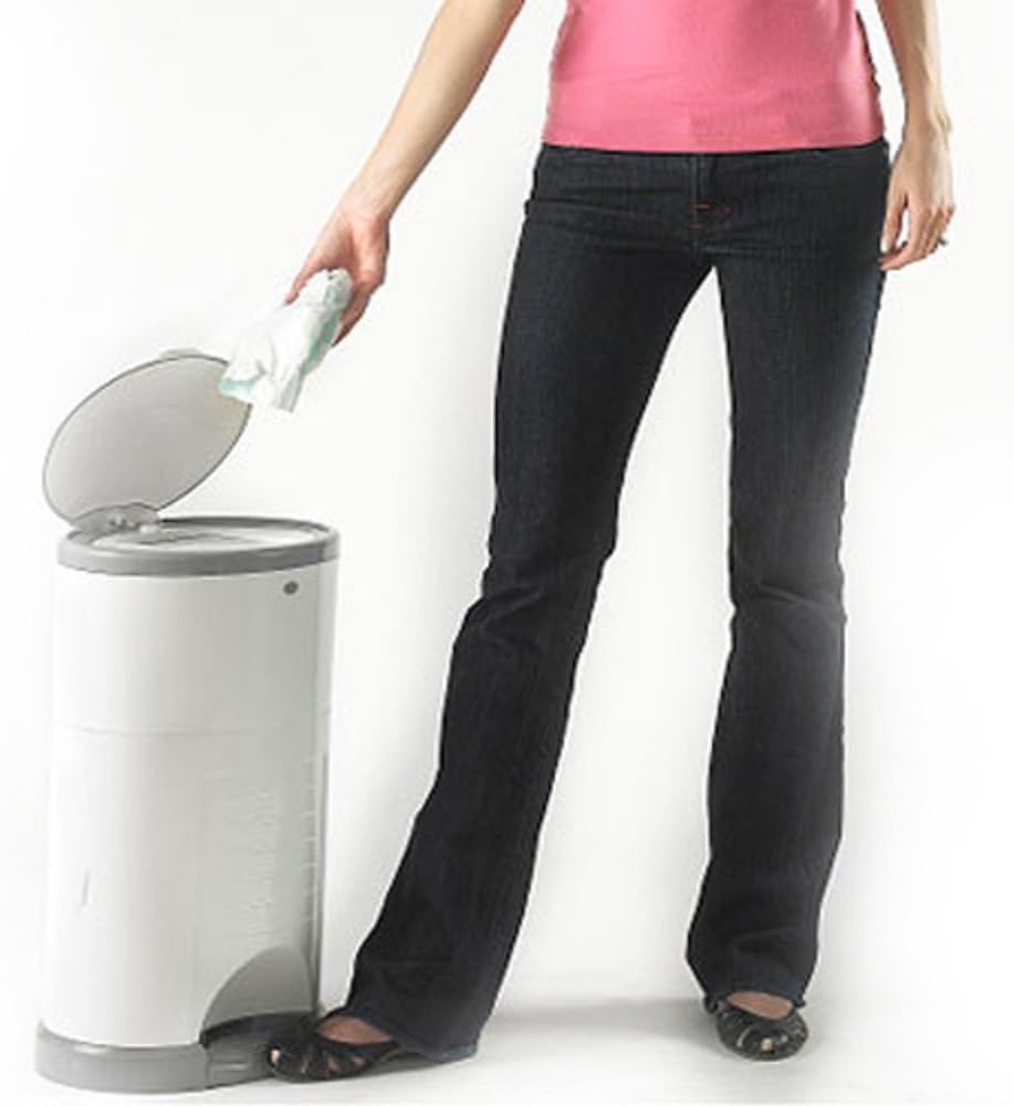 Korbell Plus Nappy Bin 26L and Pack of 3 Refill Liners