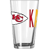 Logo Brands Kansas City Chiefs 16oz. Team Overtime Pint Glass