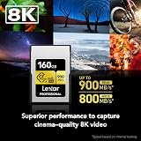 Lexar Professional CFexpress Type A Gold 160GB Card up to 900MB/s read view 6