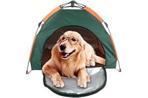 Babypet Automatic Pet Tent, Portable Waterproof Indoor & Outdoor Pet Camping Tents House for Cats, Small Medium Large Dogs wi