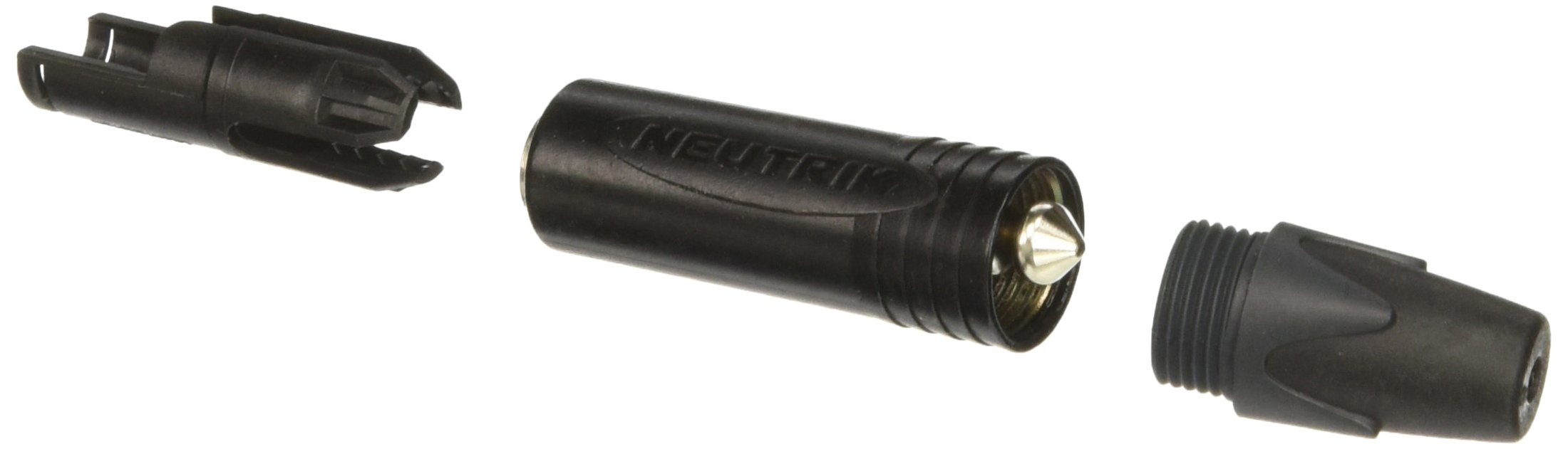 Neutrik NP2X-BAG 6.3mm Jack Mono Plug - Black, Black, Silver, 50.0 mm*15.0 mm*15.0 mm