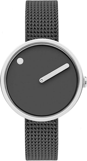 Picto Reloj de cuarzo unisex, caja de acero inoxidable de 30 ...