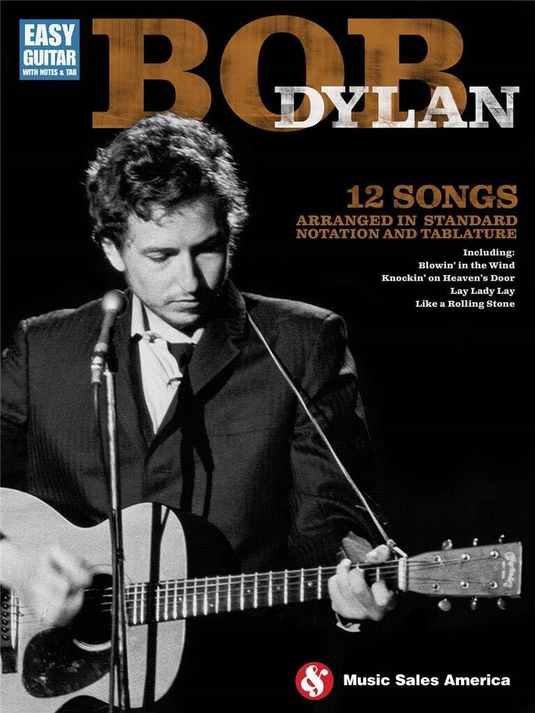 Bob Dylan Easy Guitar Tab: Easy Guitar with Notes & Tab