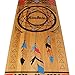 RIMABLE Bamboo Drop Through Longboard, Dream Catcher, 41inch