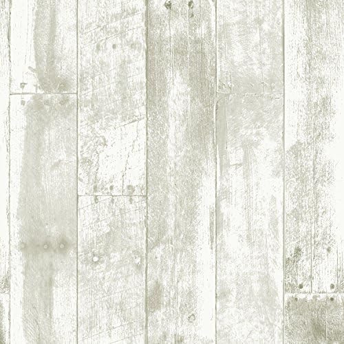 REPEEL RP434 Removable Wallpaper, Reclaimed Wood, Brown