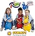 Rody Horse Inflatable Bounce & Ride, Matty's Toy Stop Exclusive Blue & Red (7024) with Pump