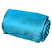 Cloudz Cozy Compact Airplane Travel Blanket for Your Flight, Car, Camping, Home or Comforting Warmth Anywhere! - Sky Blue