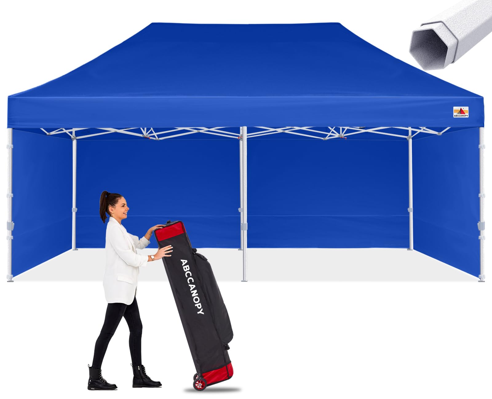 ABCCANOPY Premium Canopy Tent Commercial Instant Shade 10×20 Premium-Series, Royal Blue
