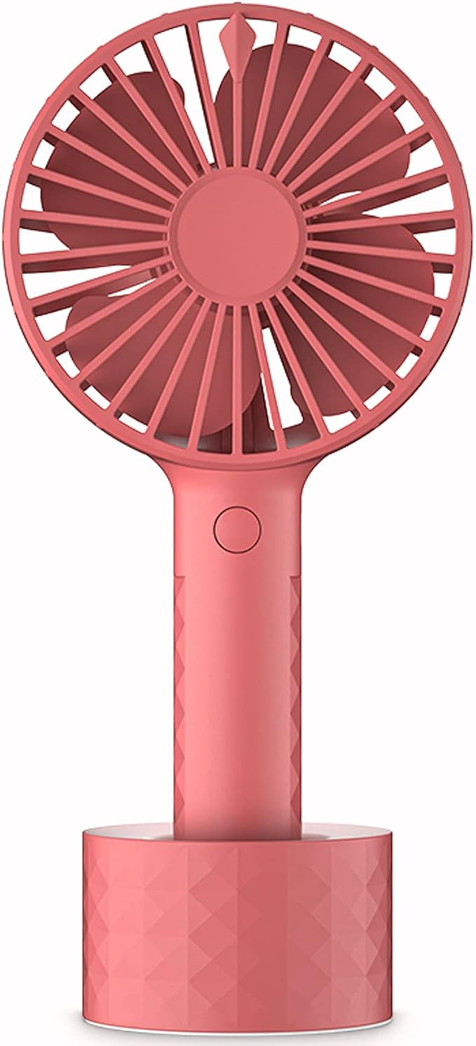Personal Electric Fans, Hand Held Fans, 3 Speeds, 2000mAh Rechargeable
