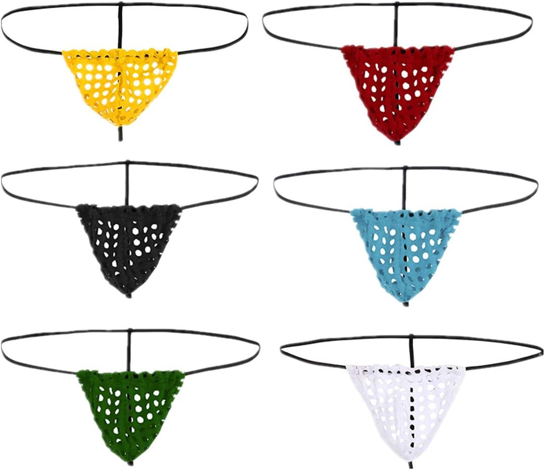 RACHAPE Bag Style G-Strings & Thongs Mesh Pouch Tanga Briefs Bikini Underwear
