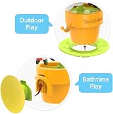 Yookidoo Watering Can Baby Bath Toy Spinning Lady Bug Tipping Bird 3 Moving view 2