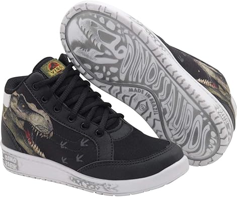 tenis de dinossauro com luzes