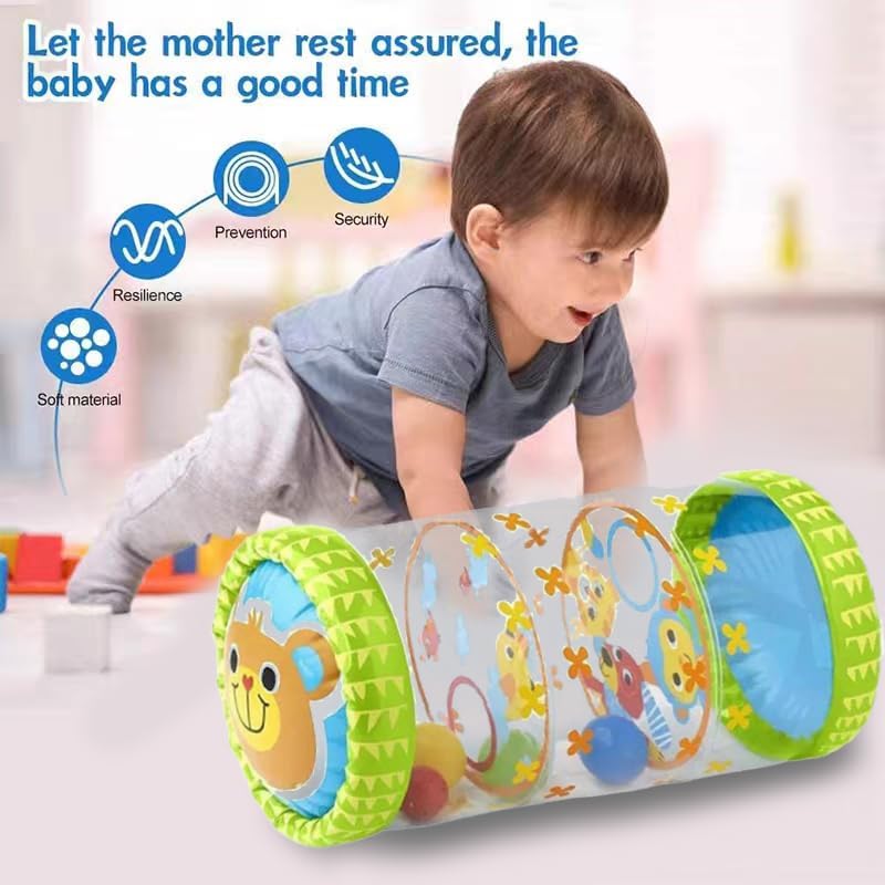 Juguete inflable para bebés, juguetes para gatear para bebés, pelota para gatear y trepar para niños pequeños, los mejores juegos educativos, para 3-36 meses, regalos para Navidad y cumpleaños