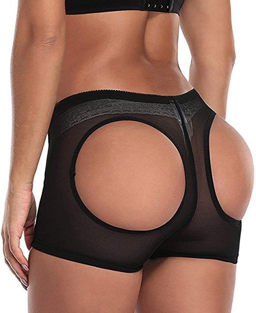 JITIFI Women's Body Shaper Booty Butt Lifter Enhancer Body Shorts Seamless Panty