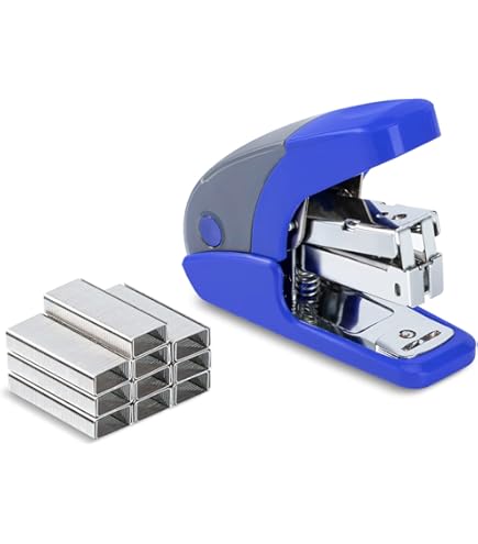 Mini Agrafeuse De Bureau Mignonne - Agrafeuse De Poche 6.5cm Avec Dégrafeur Intégré