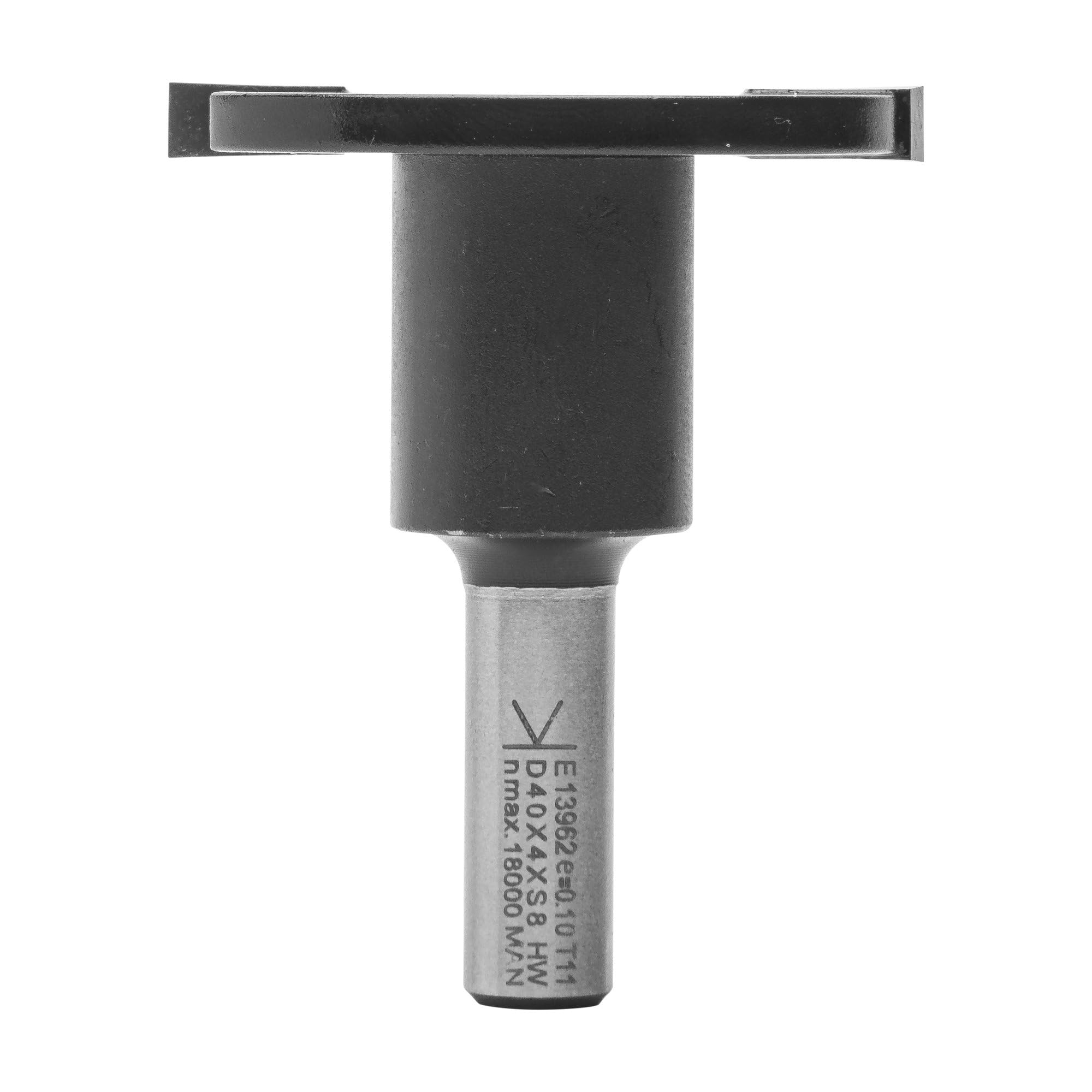 ENT 13962 Slotting Cutter TC Shank (S) 8 mm, Diameter (D) 40 mm, NL 4 mm, GL 50 mm, on Arbor Mounted