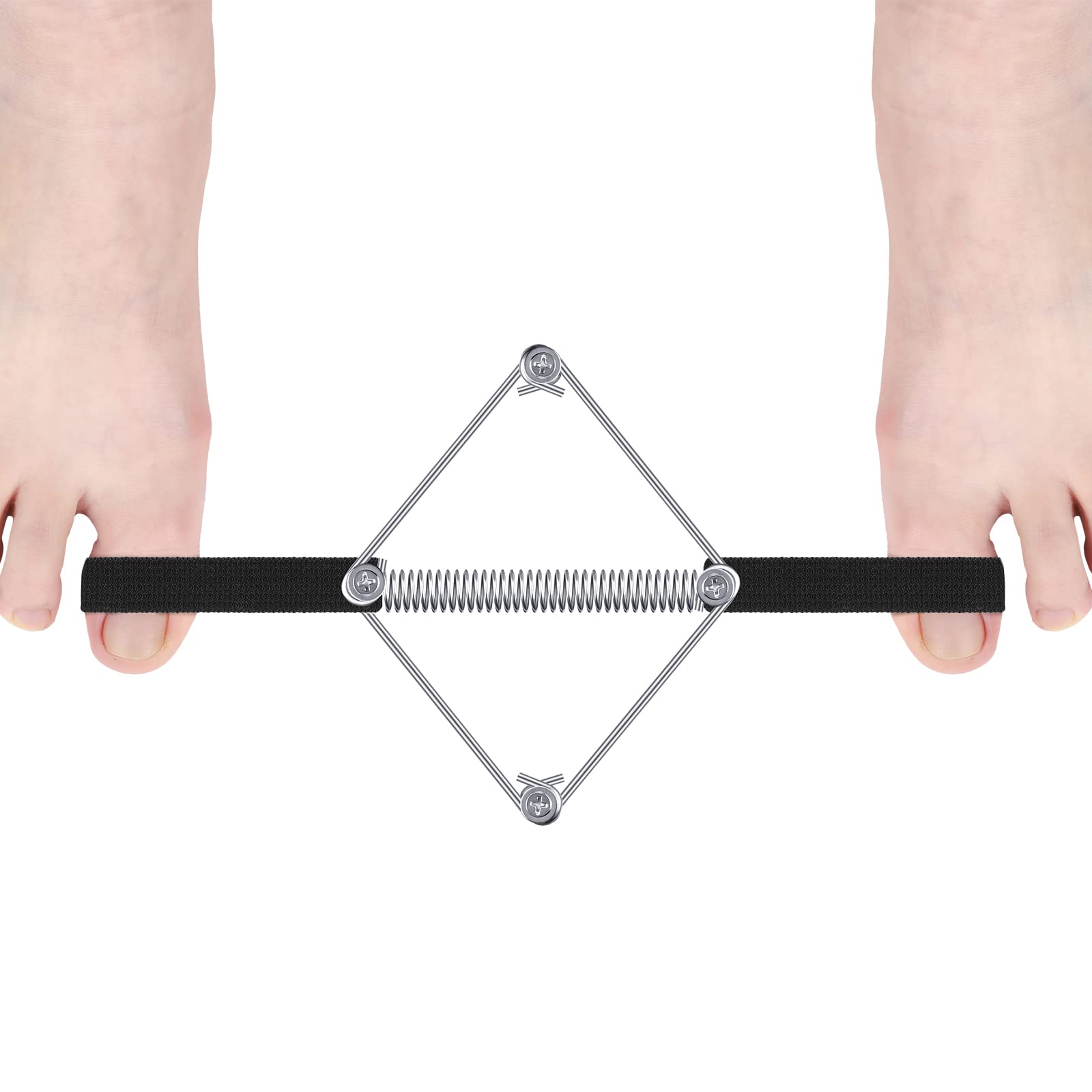 Photo 1 of Pilates Toe Stretcher Bunion, Hallux Valgus Big Toe Strap Spacer Tension Bunion Exercise Band Stretchy Alignment Splint Restores Pain Relief for Women Men