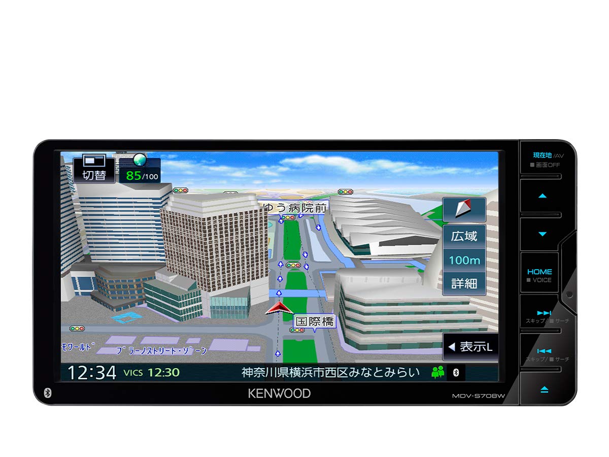 KENWOOD MDV-S708W カーナビ 7V型 200mm ワイドモデル ケンウッドの商品画像