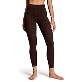 HeyNuts Workout Pro Leggings 25'', Compression High Waisted 7/8 Workout Pants