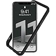 RhinoShield Bumper Case Compatible with [iPhone 11 / XR] | CrashGuard NX - Shock Absorbent Slim Design Protective Cover 3.5M / 11ft Drop Protection - Black