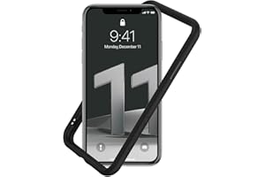 RhinoShield Bumper Case Compatible with [iPhone 11 / XR] | CrashGuard NX - Shock Absorbent Slim Design Protective Cover 3.5M / 11ft Drop Protection - Black
