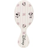 Wet Brush Hello Disney Minnie Mouse - Detangling Travel Hair Brush - Ultra-Soft IntelliFlex Bristles Glide Through Tangles with Ease - Mini Hair Brush - Pain-Free - All Hair Types, Limited Edition