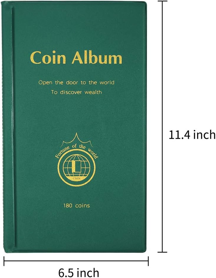 MULOVE 180 Pockets Coin Holder Album - Image 5