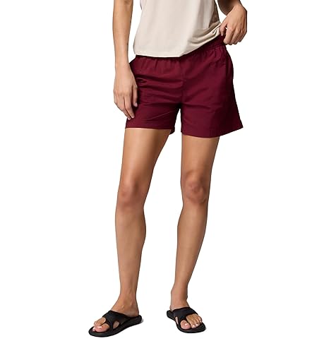 Columbia Womens Sandy River II Sun Protection Hiking Shorts, Rich Wine, X-Large x 5 - Amazon deal for $18.00