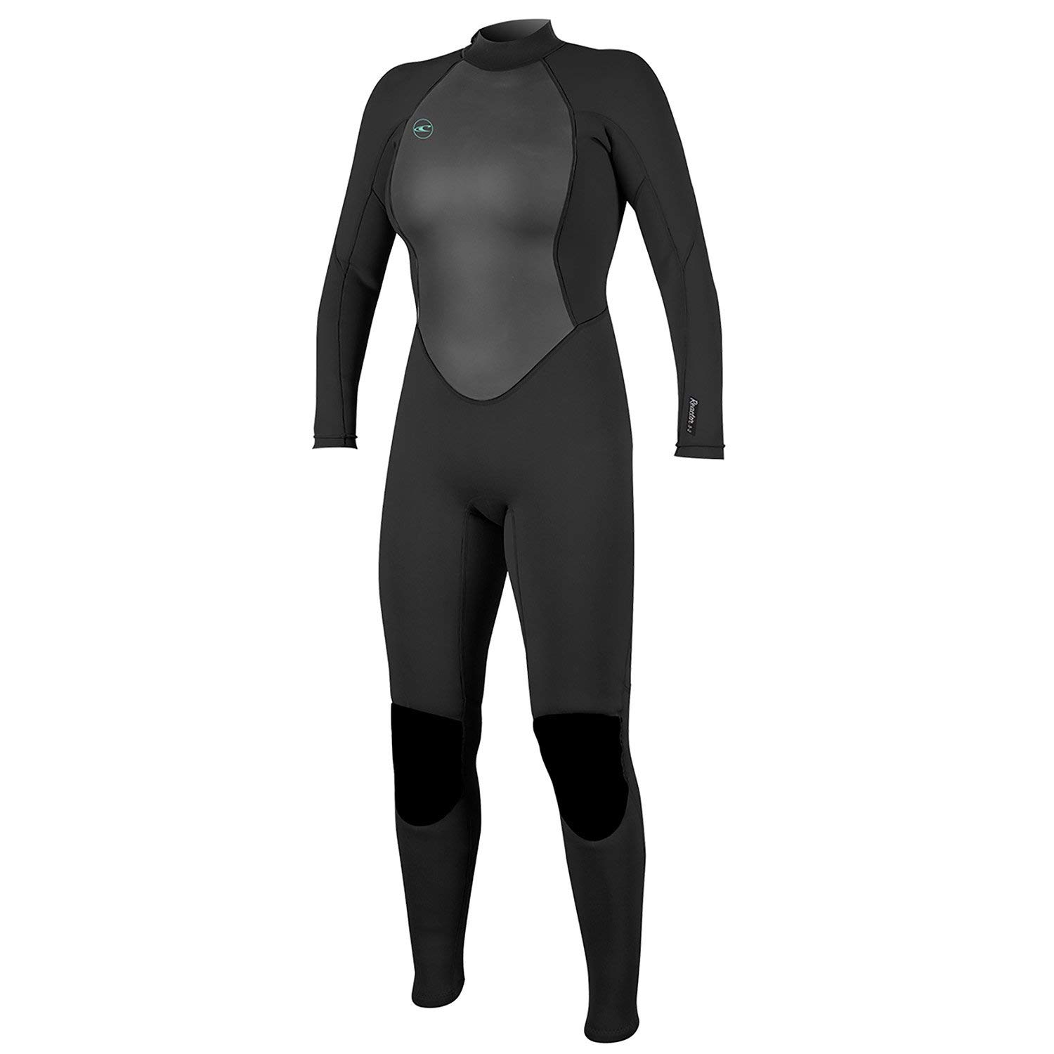 O'Neill Wetsuits Women's Reactor Back Zip Full Wetsuit,Black, 8 UK
