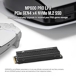 Corsair MP600 PRO LPX 8TB M.2 NVMe PCIe x4 Gen4 SSD