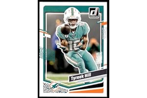 PANINI AMERICA 2023 Donruss Football #187 Tyreek Hill Miami Dolphins Officially Licensed NFL Trading Card (Stock Photo Shown, Card in Near Mint to Mint Condition)