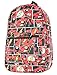DC Comics The Flash Comic Tiles Allover Print Sublimated Travel Laptop Backpack