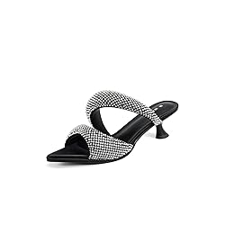 JW PEI Women's Sara Mule Heeled Sandals