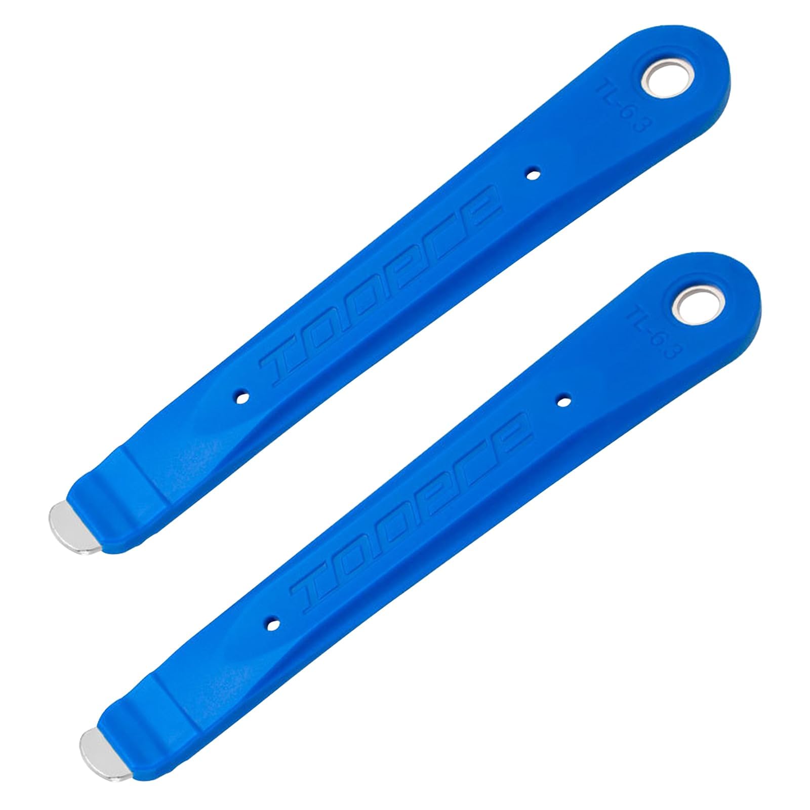 Oiieco 2PCS Bicycle Tire Lever Tyre, Heavy Duty Tyre Levers for Bicycles, Steel Core Metal Bike Tyre Levers, MTB & Road Bike Tyre Lever Tool for Easy Bicycle Tire Removal and Repair