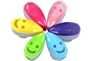 VADOO 6Pcs Toothbrush Head Cover Cap Suction Cup Toothbrush Case Portable Toothbrush Protector Holder (Random Color)