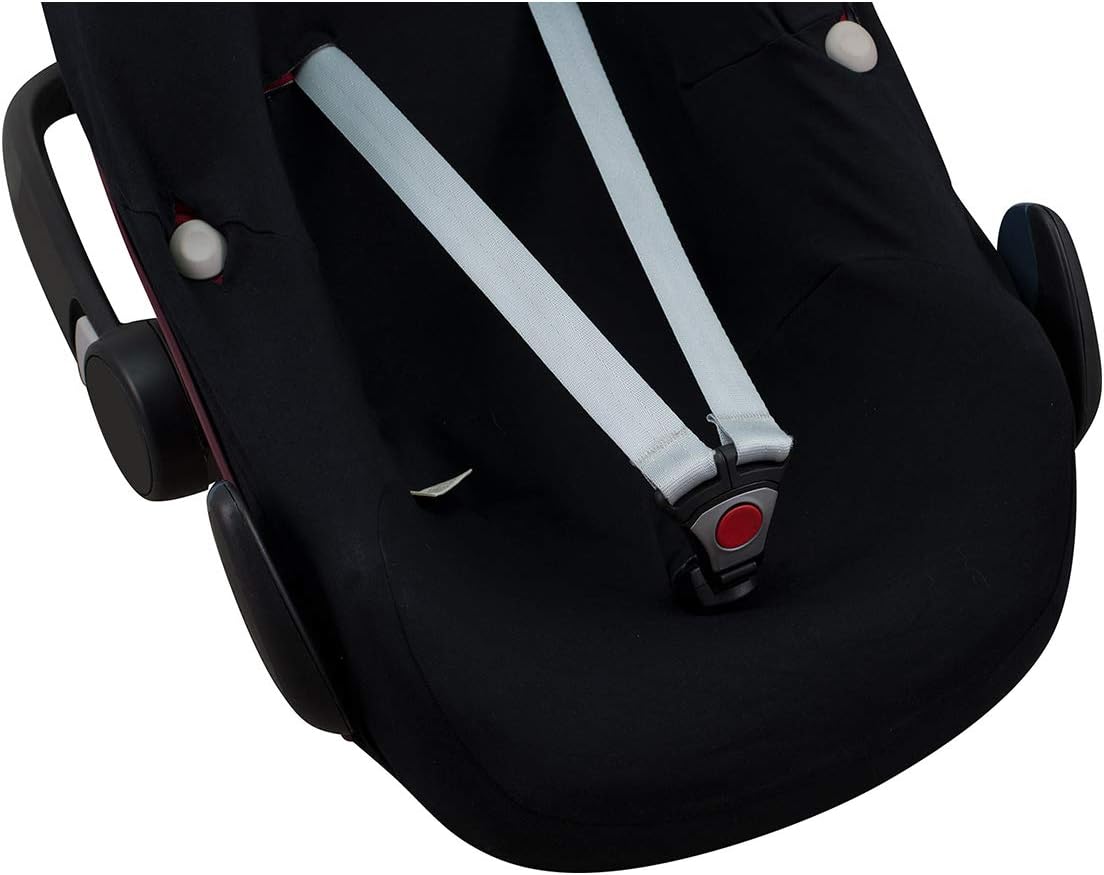 JYOKO KIDS Baby car seat cover liner made cotton compatible with Maxi Cosi Bebé Confort Pebble (Black Series) - Image 5